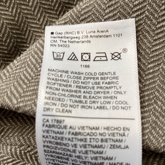 Athleta Delancey herringbone tight leggings, Chevron size small petite - Picture 12 of 13